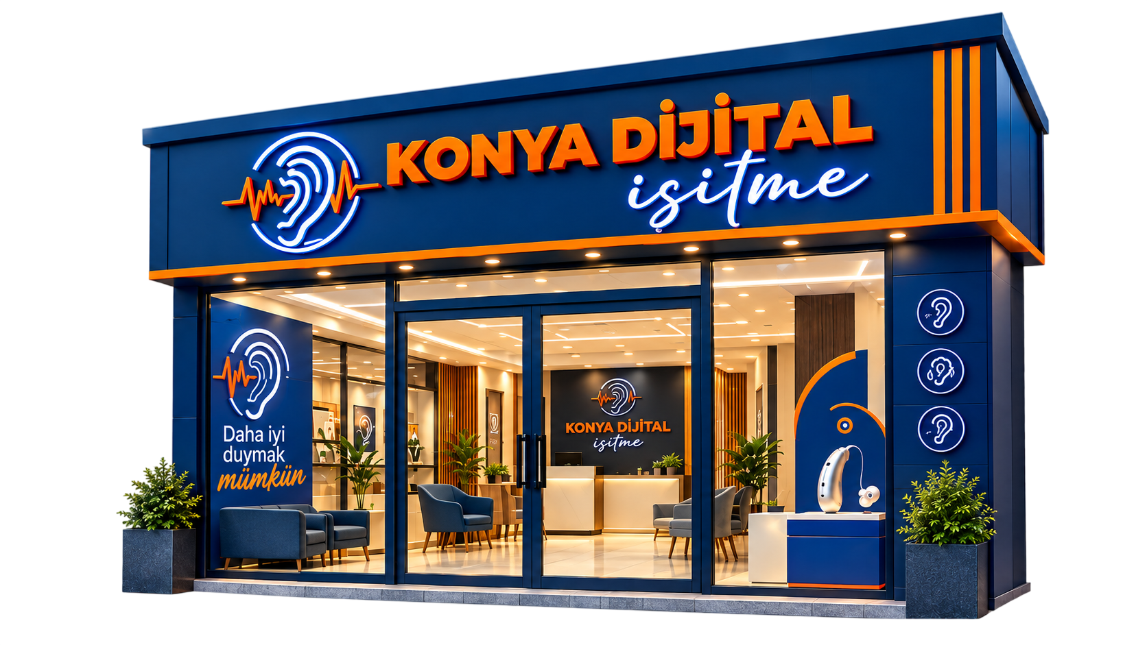 Eskişehir Şubesi - 3D Şube Maketi